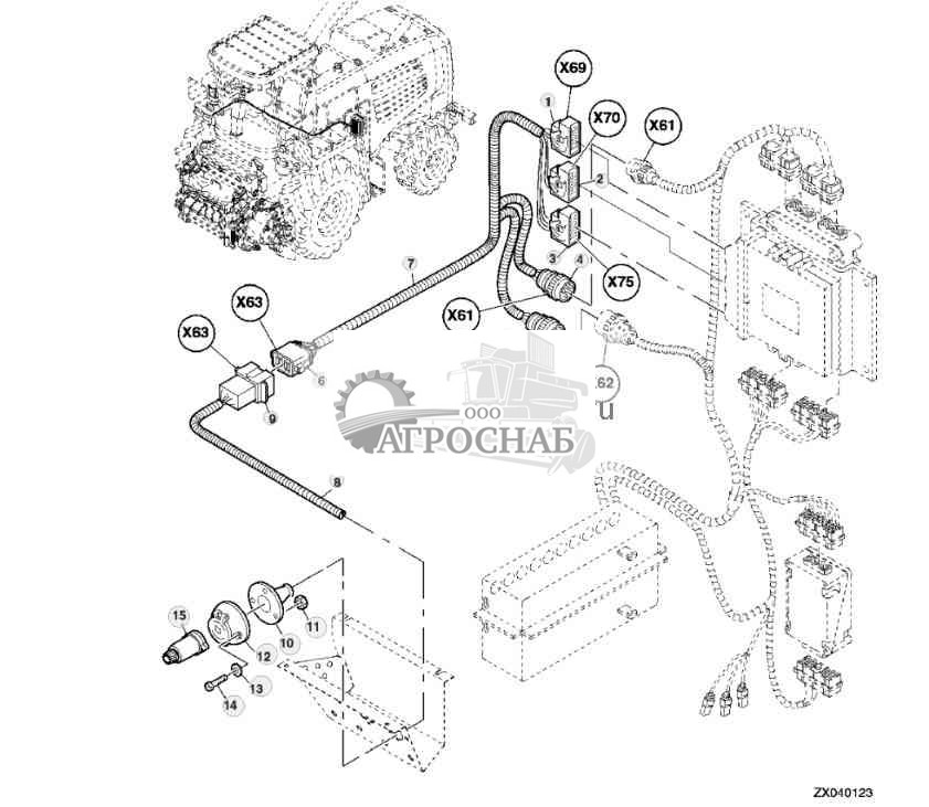HHC Wiring Harness  Socket 